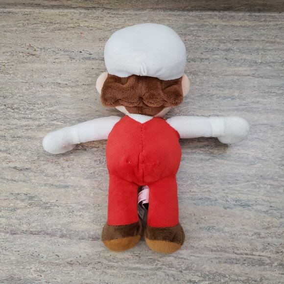 Nintendo Super Mario Bros Fire Mario 12" Plush Toy - Picture 4 of 6